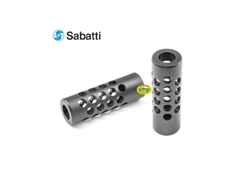 SABATTI Freno di Bocca Boss diam.18 mm per carabine New Rover passo M14x1