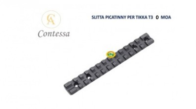 CONTESSA BASE PICATINNY PER TIKKA T3 0 MOA PH03