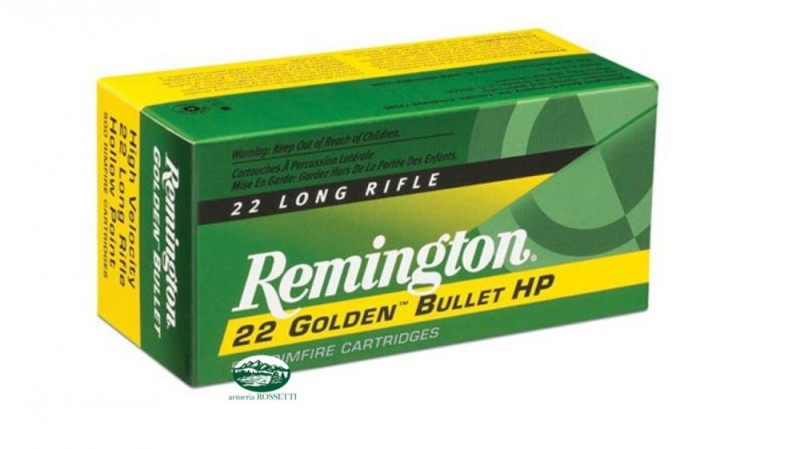 REMINGTON Munizioni cal.22 lr golden HP 36gr conf.50pz