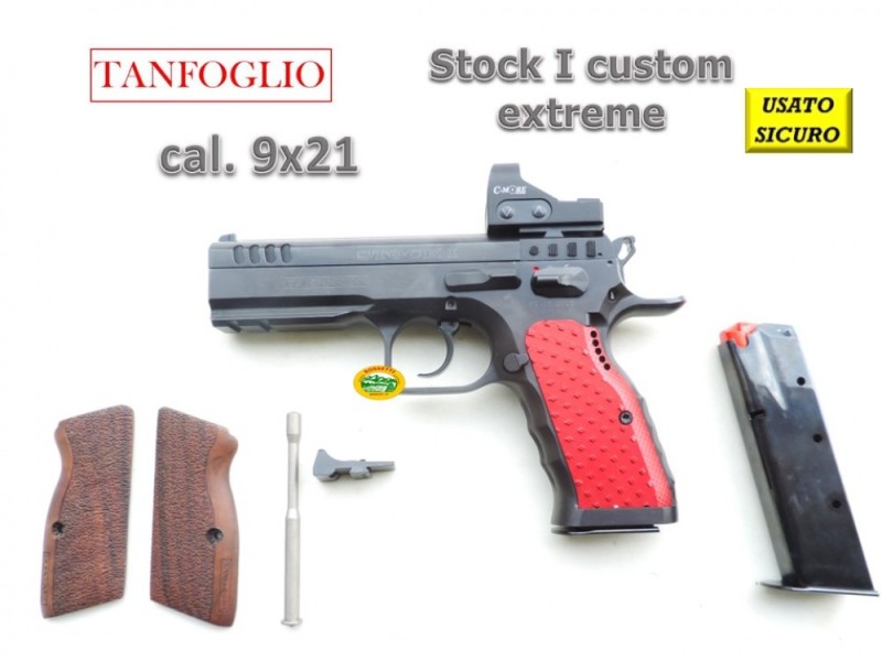 TANFOGLIO Stock I ´´ Custom Extreme ´´ occasione cal.9x21 R.16397