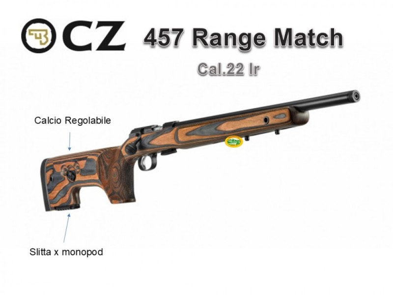 CZ 457 RANGE cal.22 lr