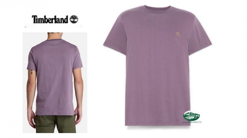 TIMBERLAND T-shirt Girocollo River colore viola ENX1
