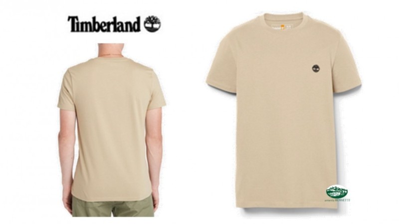 TIMBERLAND T-shirt Girocollo River colore cappuccino 