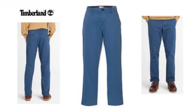 TIMBERLAND Pantaloni Chino Claremont blu