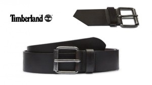 TIMBERLAND Cintura in pelle marrone scuro