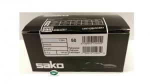 SAKO munizioni cal. 6,5X55 SE 144 gr. FMJBT Range 128H