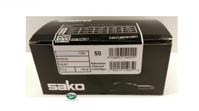 SAKO munizioni cal. 6,5X55 SE 144 gr. FMJBT Range 128H