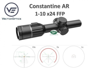 VECTOR OPTICS Costantine AR 1-10x24 HD FFP 