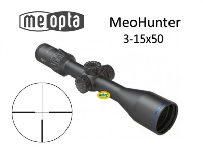 MEOPTA MEOHUNTER R5 3-15X50 SFP RD ret.4C Illuminato