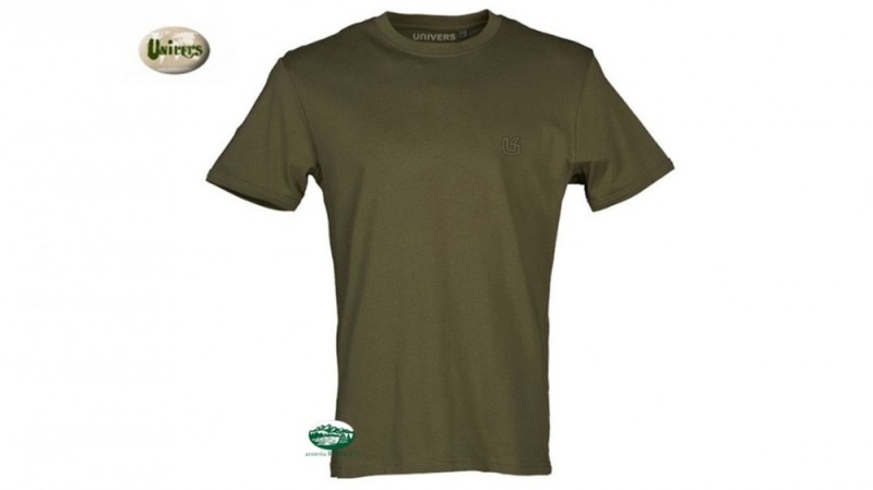 UNIVERS T-SHIRT cotone verde