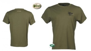 UNIVERS T-SHIRT cotone stampa cinghiale verde