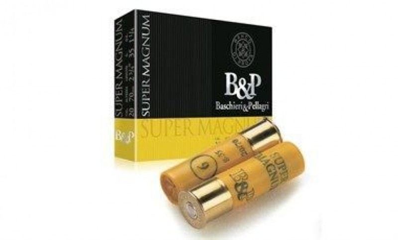 BASCHIERI & P. cartucce Supermagnum cal.20 gr.35 pb. 6 speciale colombaccio
