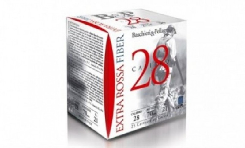 BASCHIERI & P. cartucce Extra Rossa Fiber cal.28 gr.21 pb.7 speciale colombaccio