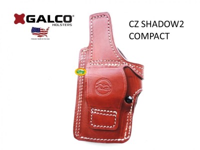 GALCO fondina cuoio SpeedMaster per CZ Shadow2 Compact