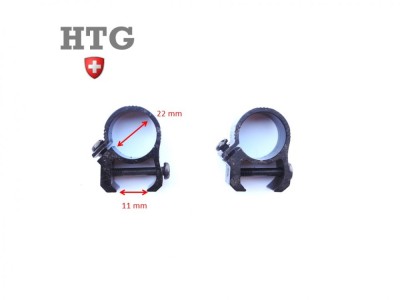 HTG anelli 7/8 ´´ per scina 11 mm