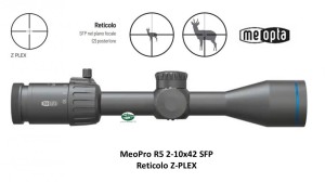 MEOPTA MeoPro R5 2-10x42 SFP Reticolo Z-PLEX