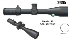 MEOPTA MeoPro R6 5-30x56 FFP RD Reticolo Mrad RD