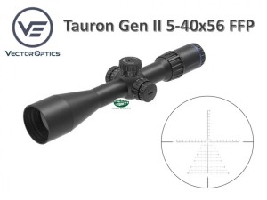 VECTOR OPTICS Tauron ( Taurus ) Gen II FFP 5-40 x 56 ED FFP