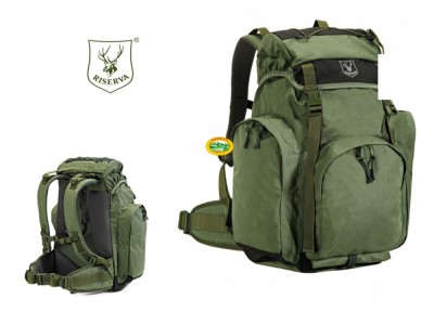 RISERVA zaino porta carabina 3 tasche cordura Dupont 35 lt sistema Recco RV1830