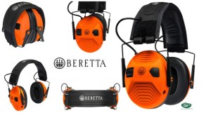 BERETTA cuffie Earmuff elettroniche arancio CF111