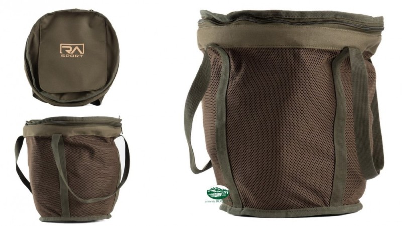 RA SPORT Borsa cesto in rete porta funghi VG-3