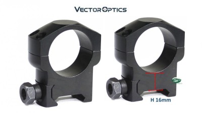 VECTOR OPTICS Anelli Weaver diametro 1 pollice alti SCTM-56