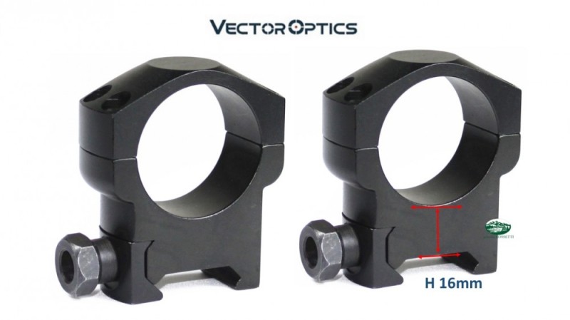 VECTOR OPTICS Anelli Weaver diametro 1 pollice alti SCTM-56