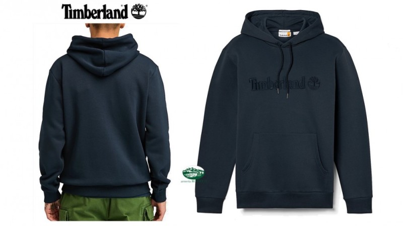 TIMBERLAND Felpa Hamp Hoodie con cappuccio Blu