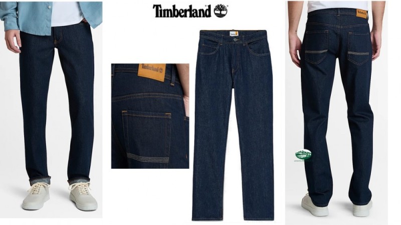TIMBERLAND Jeans Sandown 5 Tasche slim blu scuro