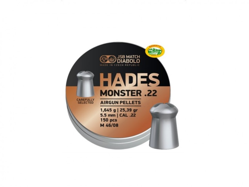 JSB pallini HADES MONSTER cal.5,5 mm - gr.1,645