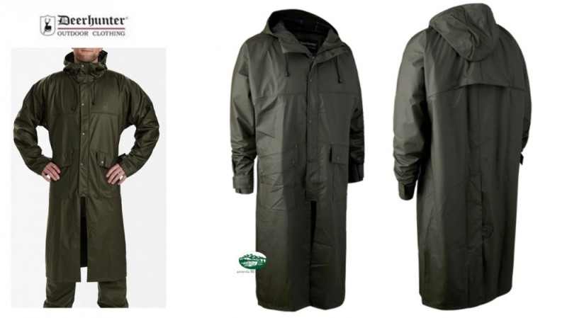 DEERHUNTER Giacca lunga impermeabile Hurricane 5173