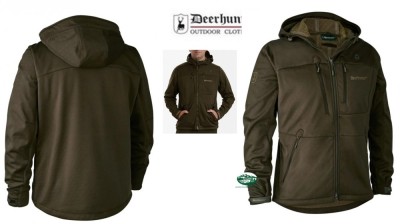 DEERHUNTER Giacca Excape softshell verde 5643