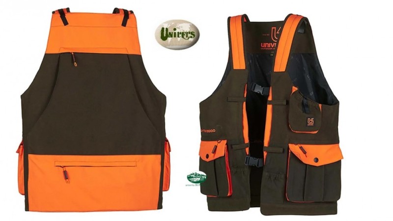 UNIVERS Trisacca Caccia Microfibra verde/arancio 93081 