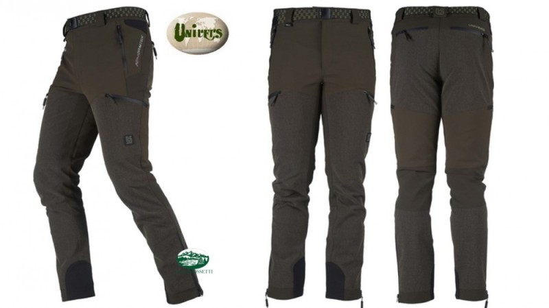 UNIVERS Pantaloni Macchia in cordura colore verde 92636