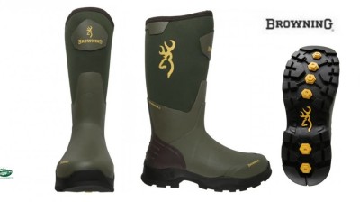 BROWNING Stivali Invector II colore verde