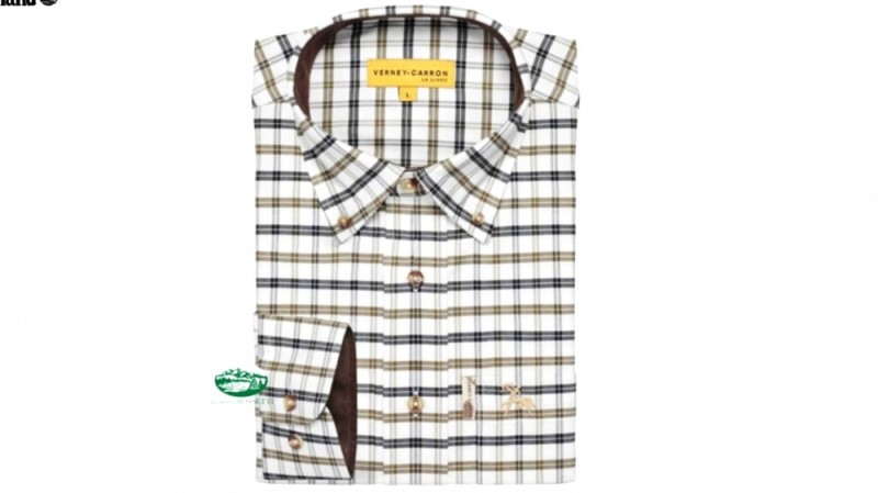VERNEY CARRON Camicia Clemont quadri 