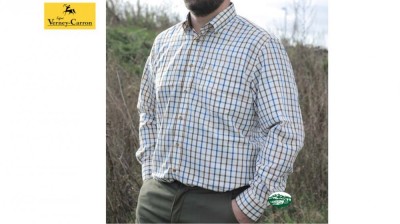 VERNEY CARRON Camicia Villemy a quadri 
