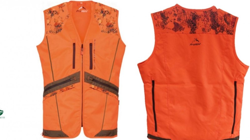 PROHUNT Gilet Griffon arancio PHGI010