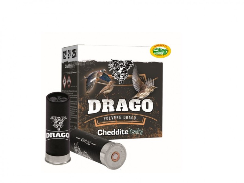 CHEDDITE cartucce DRAGO 29 cal.12 gr.29 pb.9 speciale Storno