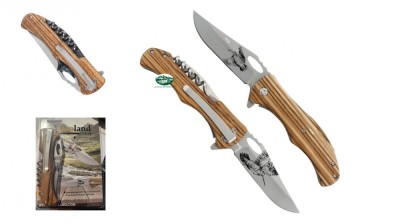 STEPLAND Coltello pieghevole incisione beccaccia SLCU209