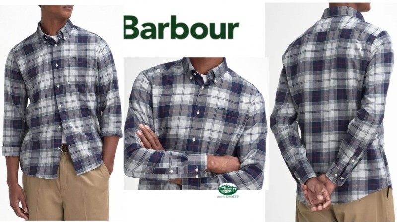 BARBOUR Camicia Fortrose taglio sartoriale