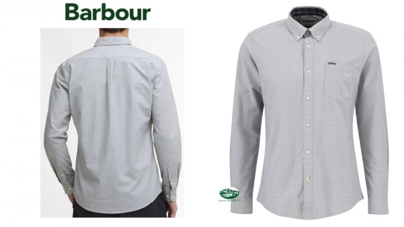 BARBOUR Camicia Marsden colore celeste