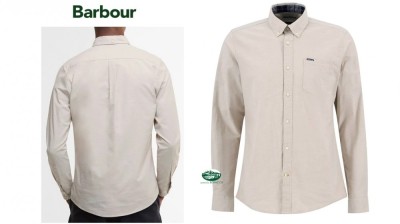 BARBOUR Camicia Marsden colore beige