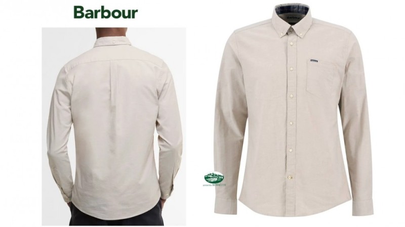 BARBOUR Camicia Marsden colore beige