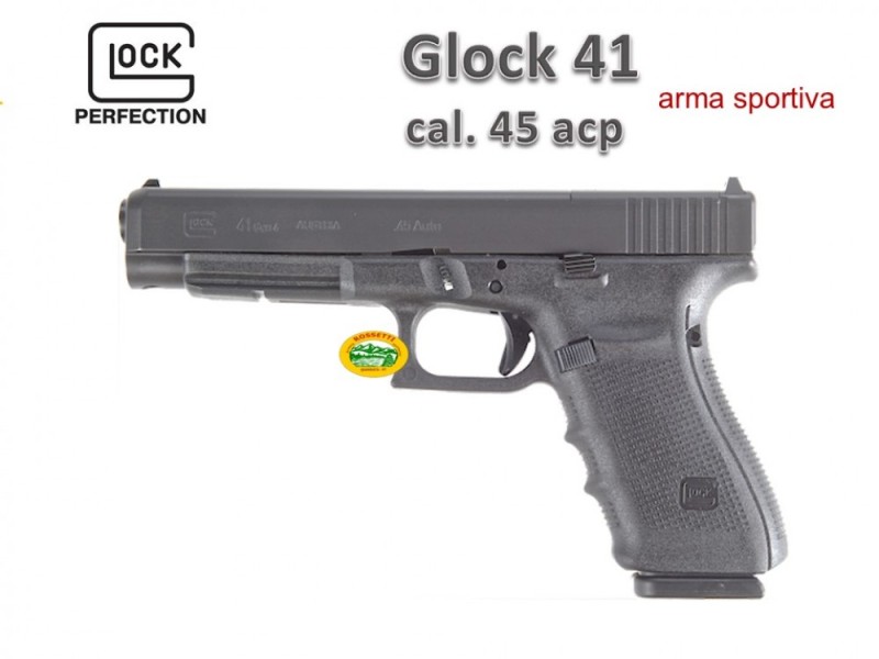 GLOCK 41 Gen4 cal.45 ACP - arma sportiva