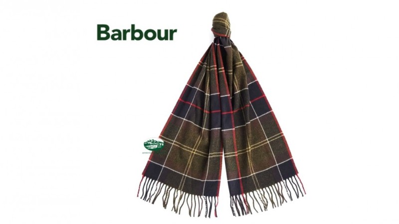 BARBOUR Sciarpa Galingale tartan TN11