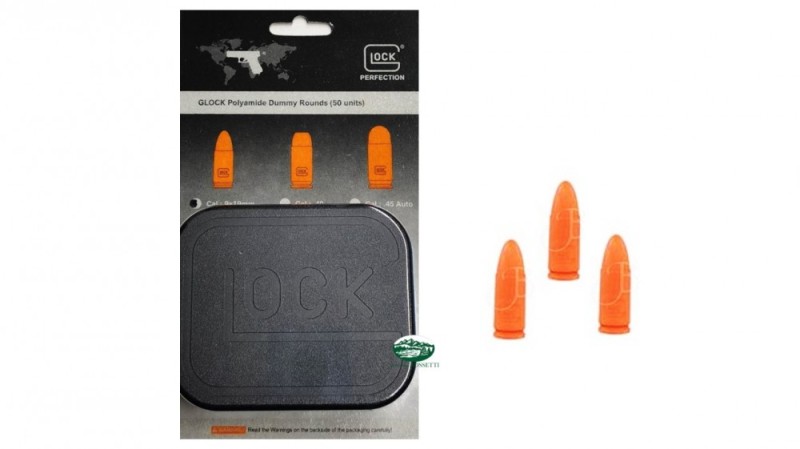 GLOCK Cartucce da addestramento cal.9x19 conf. 50 pezzi