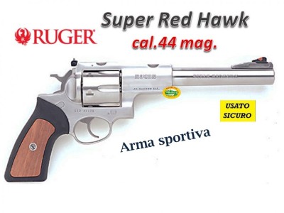 RUGER Super Red Hawke occasione cal.44 mag. canna 7´´5 R.16742