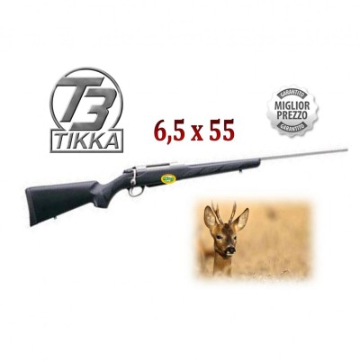 TIKKA T3 Lite Inox cal.6,5 x 55