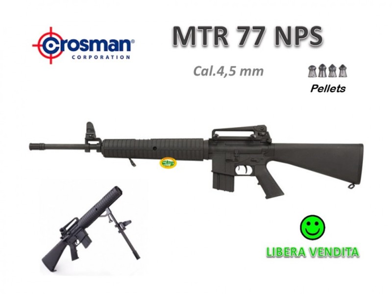CROSMAN carabina MTR77 NPS con mire cal.4,5